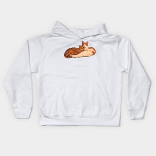 Orange Goose & Malley Kids Hoodie